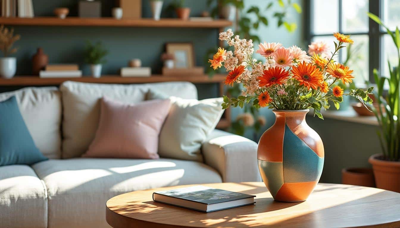 Quelles couleurs tendance adopter pour un vase à motif dans la maison ?