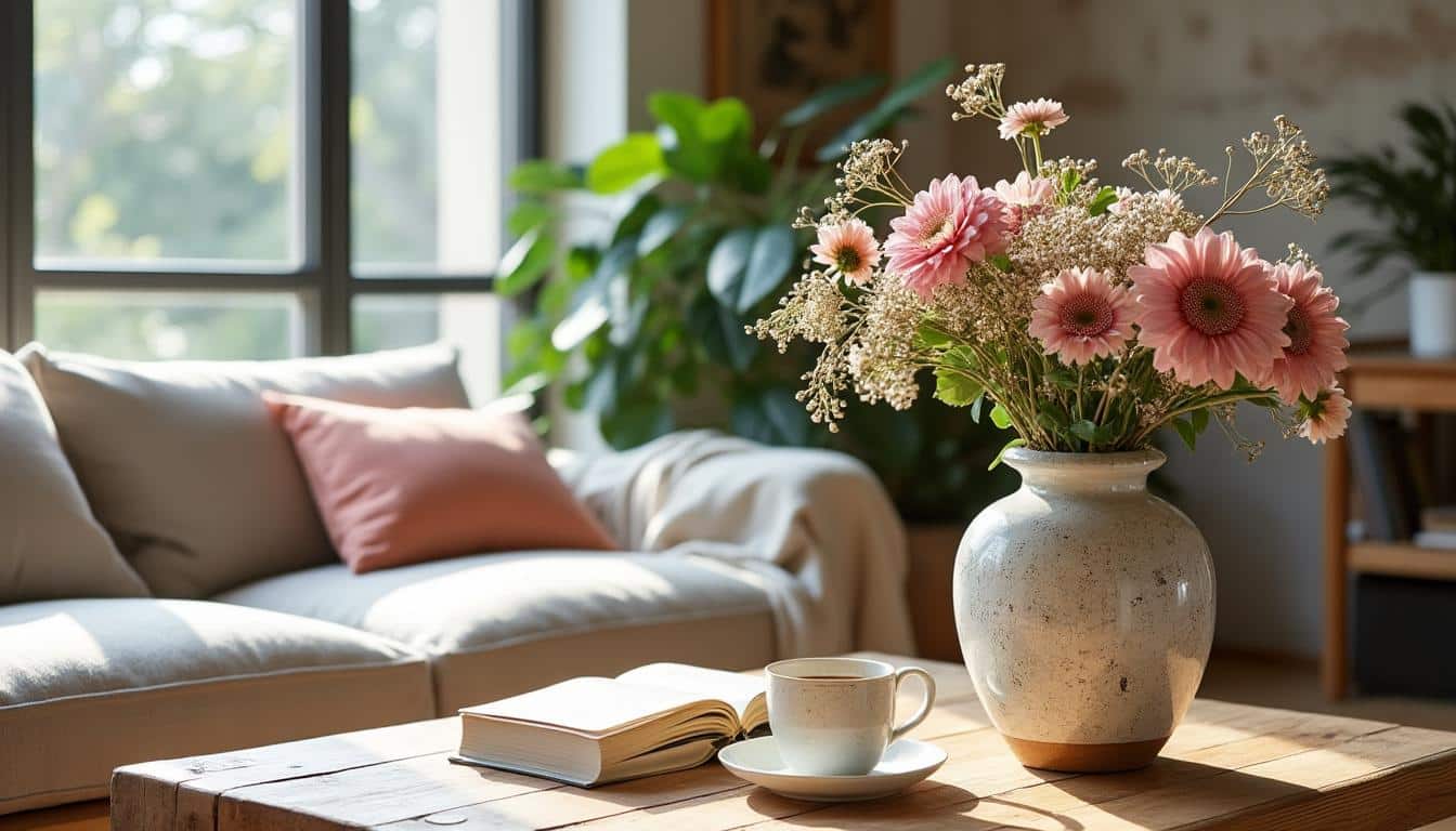 Réussir l’harmonie de la décoration intérieure avec un vase à motif