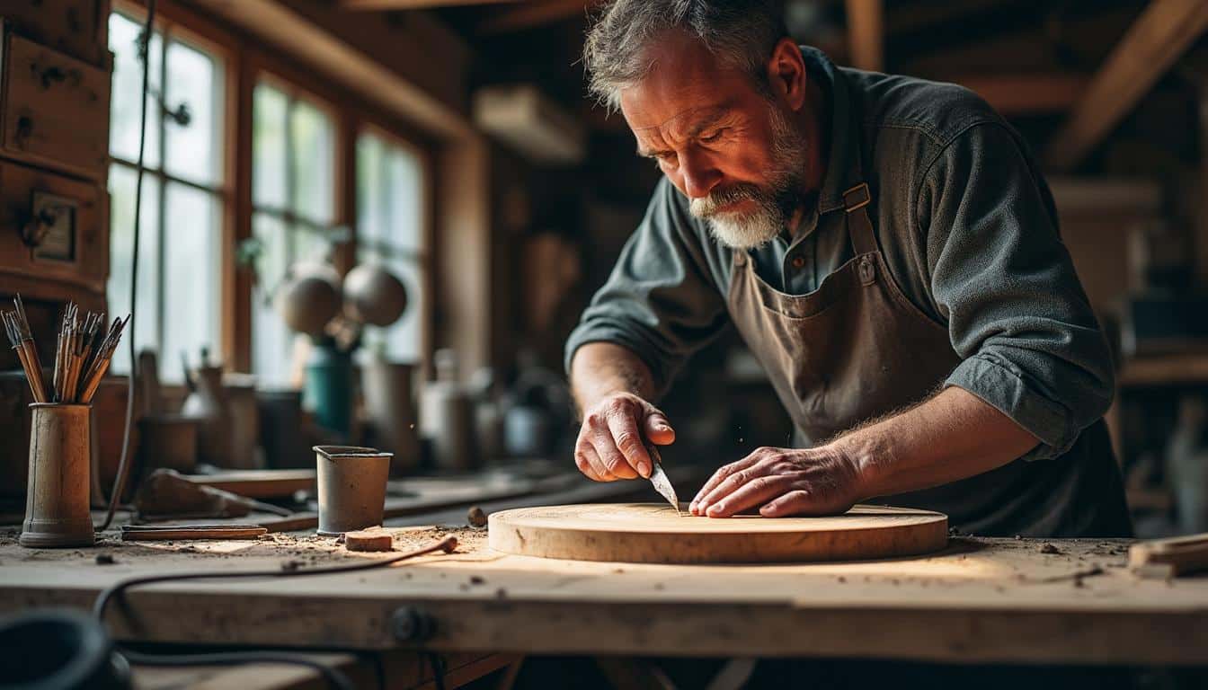 Illustration: Comment affûter efficacement une lame de scie circulaire : guide étape par étape