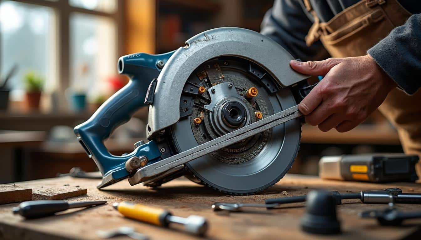 Illustration: Explorer les composants et le fonctionnement pour mieux maîtriser la scie circulaire portable