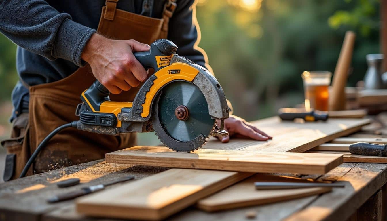 Scie circulaire portable : guide complet pour choisir et maîtriser