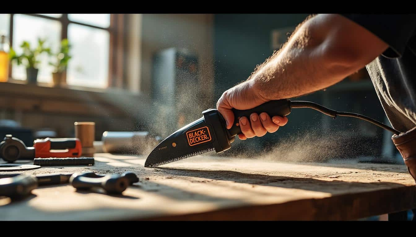 Scie sabre Black Decker : guide complet pour bien choisir et utiliser