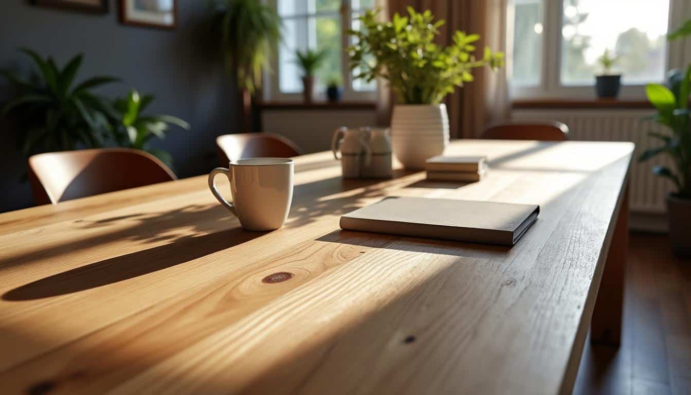 Illustration: Sublimer le bois naturel avec une finition blanche élégante