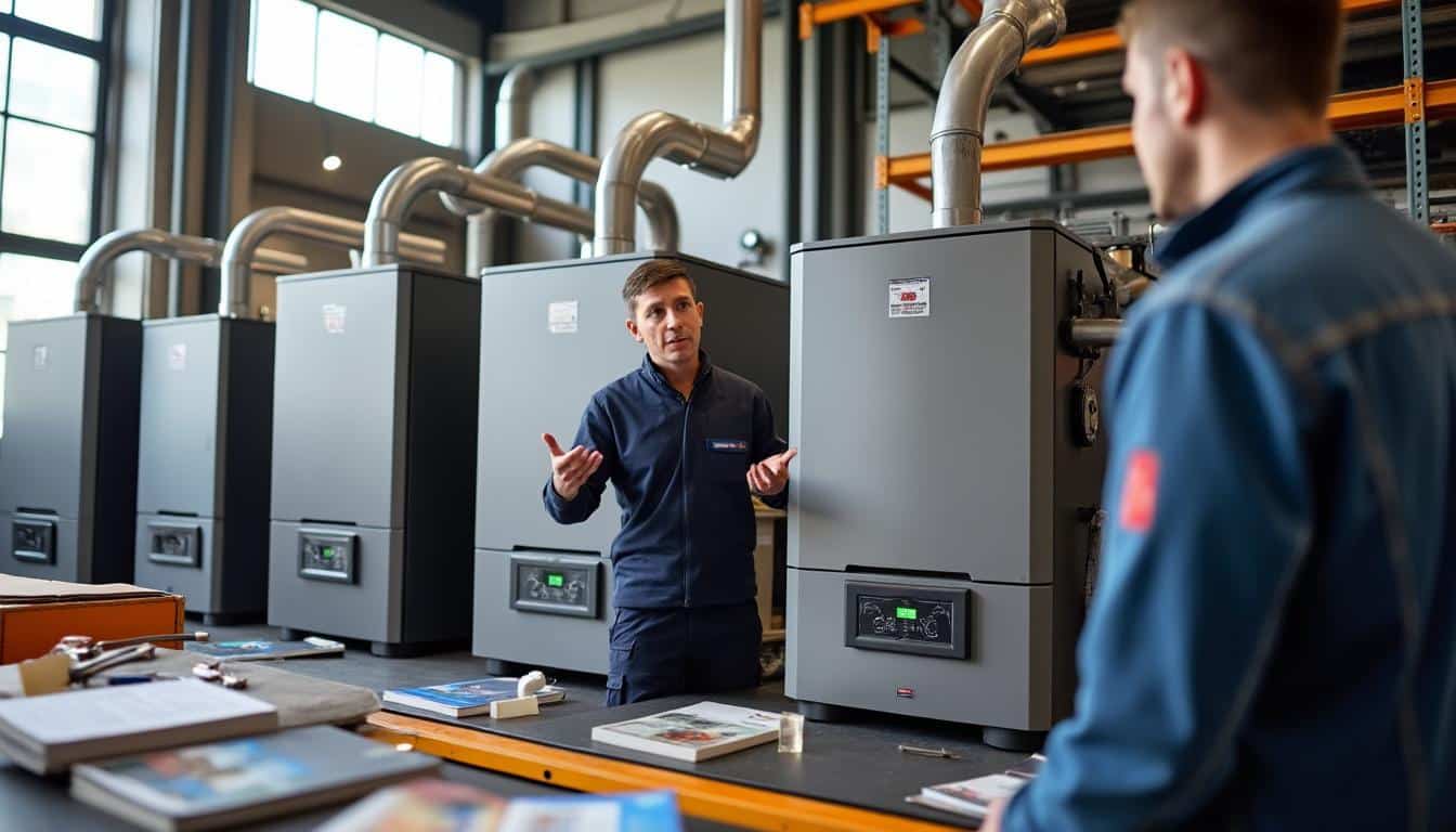 Illustration: Découvrir les différentes gammes de chaudières à gaz de Saunier Duval