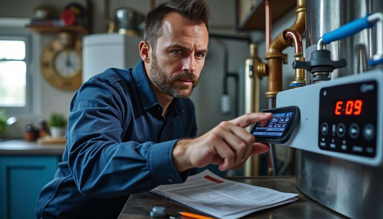 Illustration: Décrypter le code erreur E09 : origine, causes et diagnostic sur votre chaudière De Dietrich