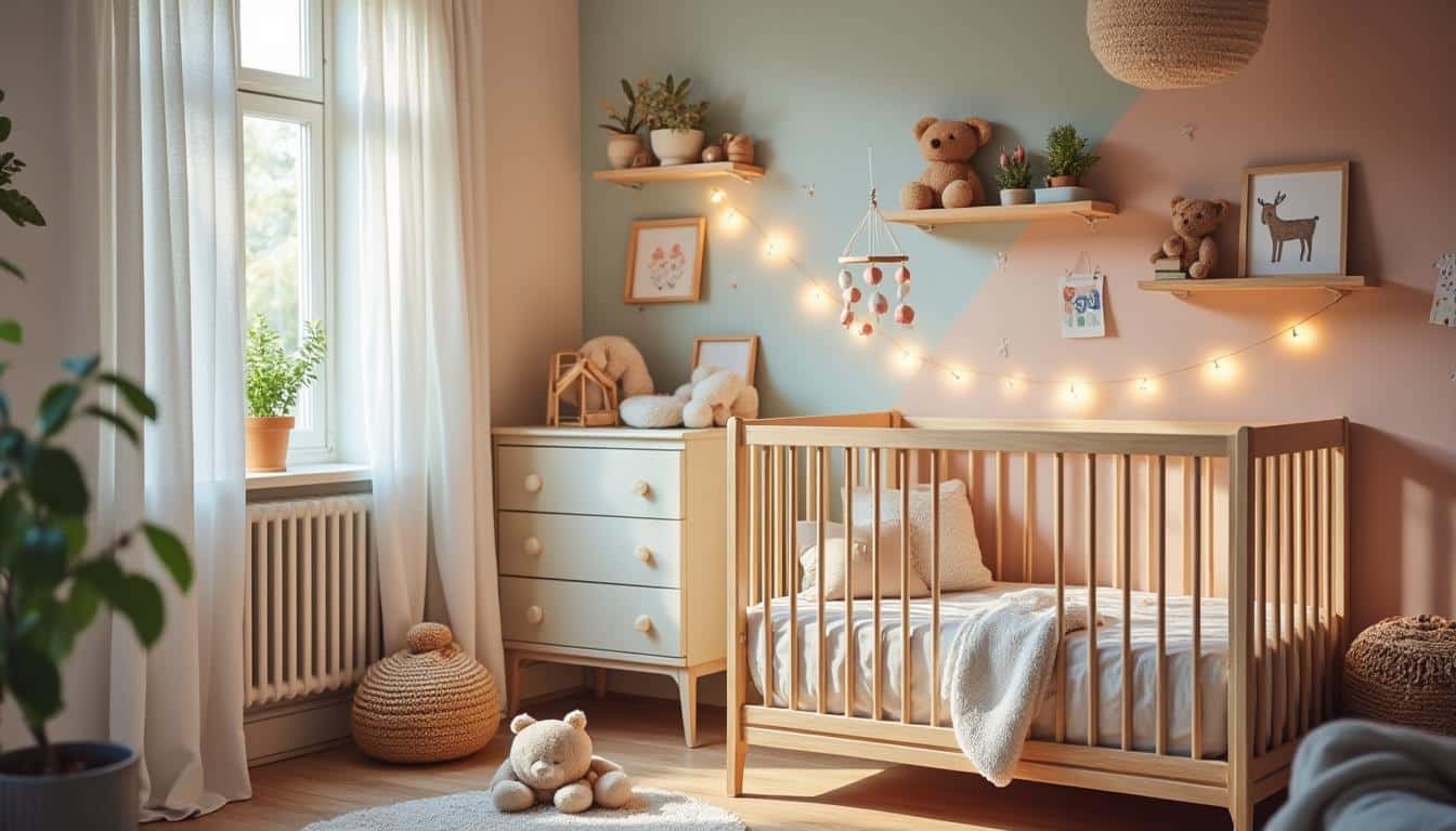 Illustration: Explorer les types et styles de décorations murales pour la chambre de bébé