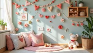 Décoration murale de chambre de fillette : idées créatives et sécurisées