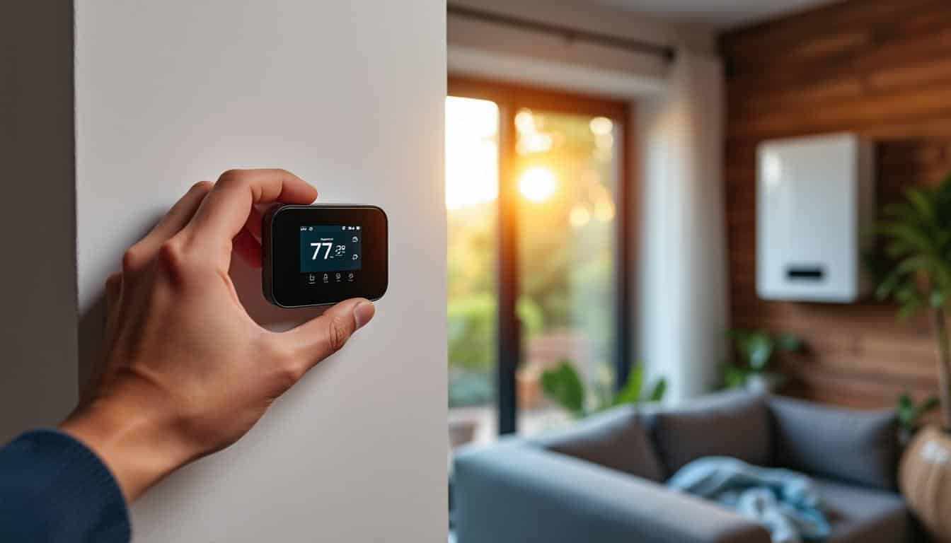 Illustration: Comment fonctionne un thermostat connecté pour une chaudière à gaz ?
