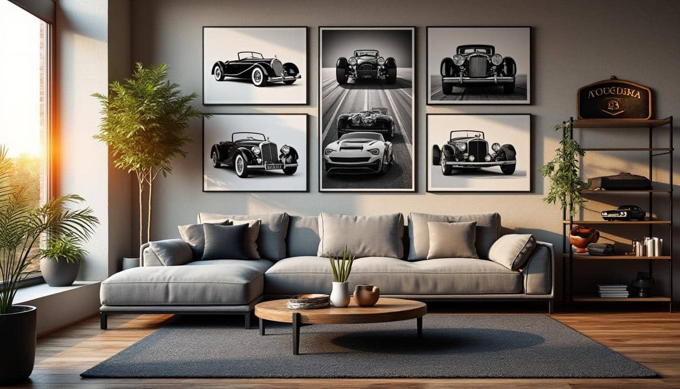 Illustration: Qu’est-ce que la décoration murale autour de la thématique automobile ?