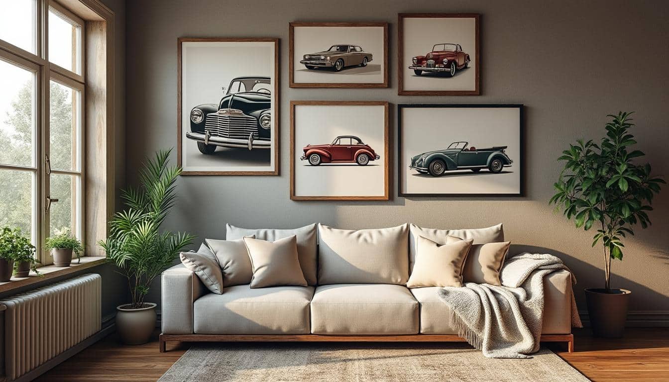 Décoration murale de voiture : styles, matériaux et conseils déco