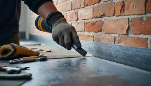 Étanchéité de la rive contre le mur bac acier : guide complet