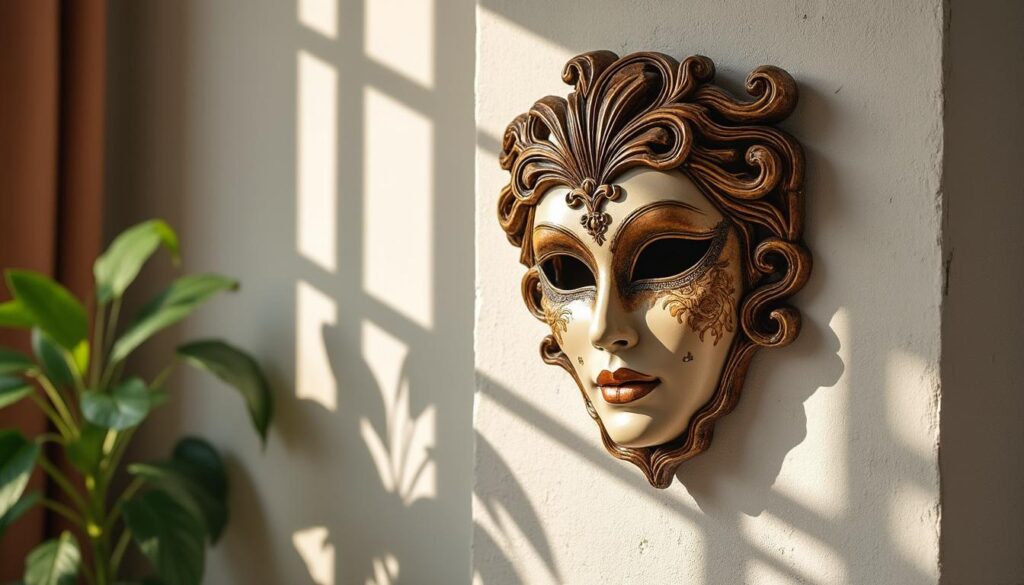Masque décoratif mural : guide complet pour sublimer vos murs