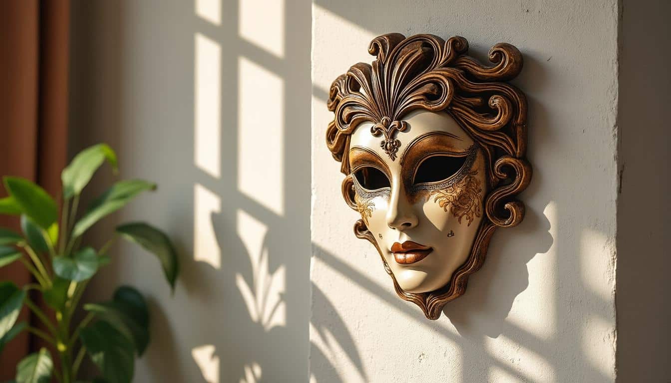Masque décoratif mural : guide complet pour sublimer vos murs