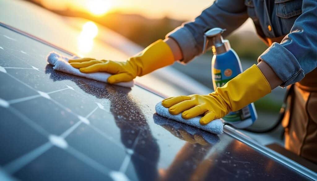 Produit de nettoyage pour panneaux solaires : guide efficace et sûr