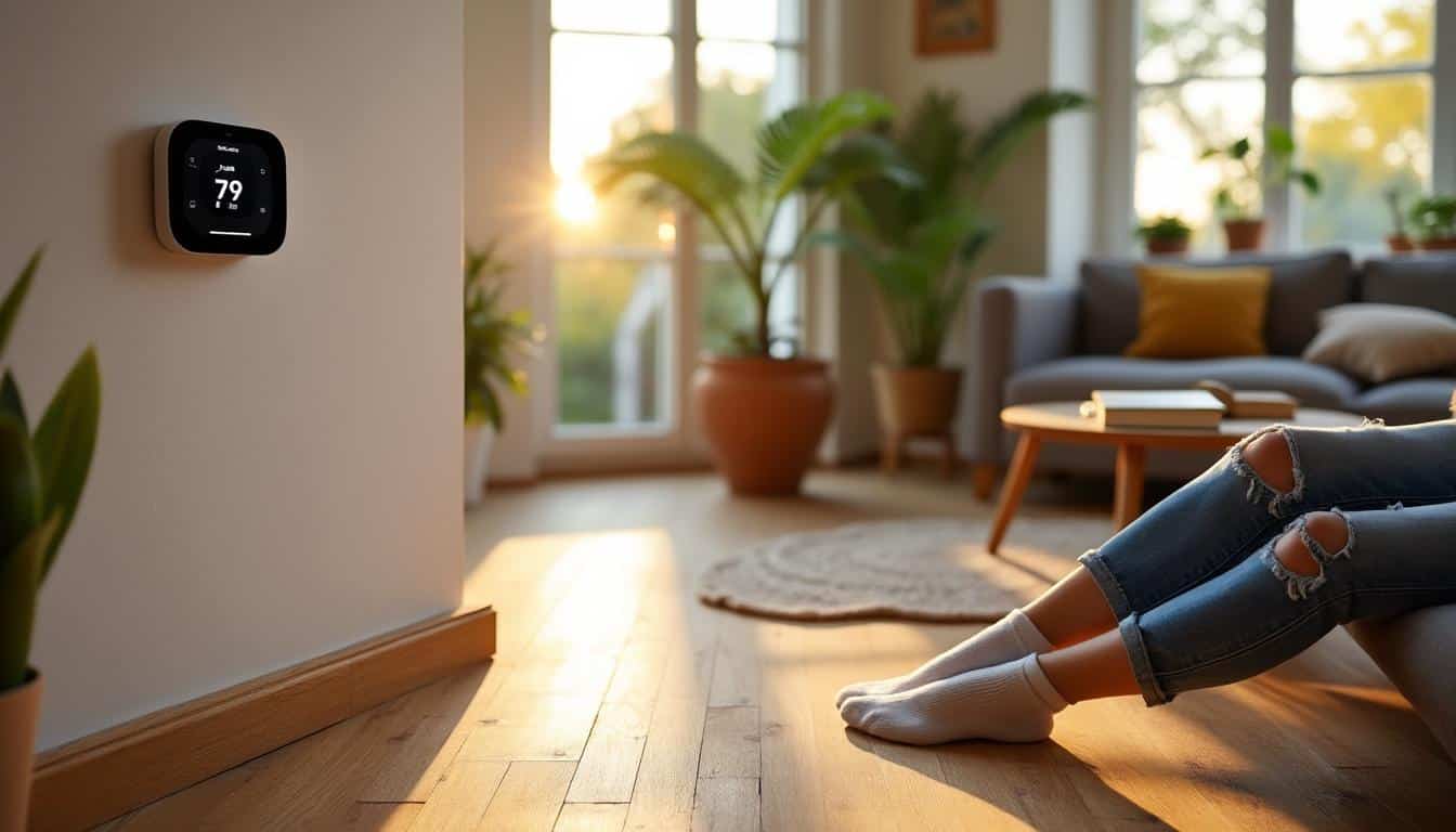 Thermostat pour plancher chauffant électrique : confort et économies