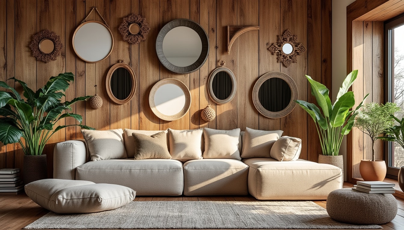 Décoration murale en bois pour salon : chaleur et style naturel