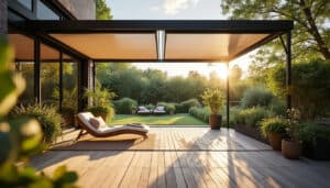 Rideau de toiture pour véranda : confort et protection solaire optimisés
